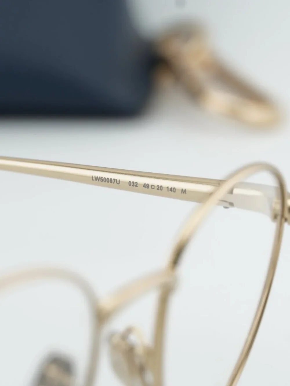 Loewe LW50051I 066 Square Eyeglasses - Gold 49mm